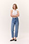 High Waist Mom Fit Jeans Blue - 4