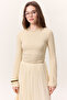 Evaze Kollu Body Beige