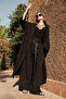 Linen Palazzo Pants Black