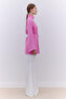 Saten Wide Sleeve Tunic Pink - 3
