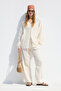 Muslin Buttoned Shirt Ecru - 2