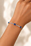 Rose Waterway Bracelet - with Evil Eye and Stones