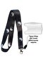 Yin Yang Card Strap Name Badge Neck Strap Lanyard Phone Strap Horizontal Vertical Card Protector