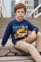 Car Printed Boy's Sweatshirt