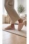 Women's Powder Pauntiye Rabbit Fur Indoor House Slippers 3 cm Byndatom01 - 5