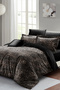 Leopard Patterned Premium Cotton Satin Duvet Cover Set – Double Size | Special Series Print