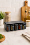 5x250 Cc Spice Rack Set-grey - 3