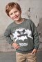 Back to the Future Printed Boys' Sweatshirt