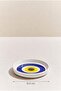 Nazar porcelain tea plate navy blue - 6
