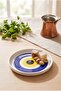Nazar porcelain tea plate navy blue - 4