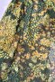 Minimal Floral Patterned Cotton Shawl - 2
