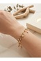 Sea Shell Stone Gold Bracelet