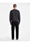 Regular Fit Cotton Pocketed Elastic Waist Trousers with Drawstrings - 3
