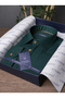 Green Brown Buttoned Slimfit Men's Shirt - 6