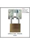 Sliding Door and Window Lock, Sliding Door Padlock Device - 4