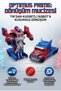 Optimus Prime Toy Car with Push-Button Shape Changing Pull and Drop Mechanism 15 cm