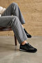, Women's Genuine Leather Daily Sneakers 1611022Z2718 Black - 2