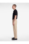 Cotton Comfortable Fit Regular Waist Pocketed Straight Leg Barrel Trousers - 2