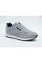 Men's Gray and Navy Orthopedic Stretchy Lace-Up Breathable Comfortable Sneakers with Soft Sole - 2