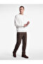 Long Sleeve Viscose Blended Scuba Fabric Crew Neck Basic Sweatshirt
