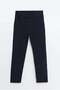 Combed Fabric Ribbed School Pants Two Thread 30/150 Age 11-15