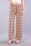5681 Wide Leg Patterned Trousers - 3
