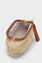 Capri Straw Look Drawstring Women's Bag - 5