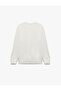 Long Sleeve Viscose Blended Scuba Fabric Crew Neck Basic Sweatshirt - 6