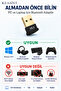 Bluetooth Adaptör V5.3 USB Dongle – PC Masaüstü Bilgisayar Bluetooth Aparatı – Kulaklık & Oyun Kolu - 4