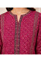 Women’s Magenta Pink 2-Piece Embroidered Suit - 3