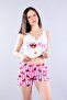 Strappy Shorts Pajama Set