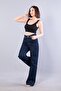 6695 (N-2299) V-Neck Thick Strap Camisole Crop - 4