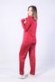 3404 Milan Love You O Neck Long Sleeve Top Long Bottom Pajama Set - 6