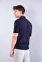 10046 polo collar buttoned short sleeve t-shirt - 3