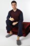 100% Cotton Jacquard Single Jersey Men's Pajama Set 1001 - 5
