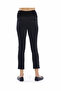 Black Maternity Slimfit Short Leg Trousers Pm213 - 4