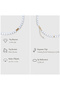 Touchs Collection 100% Natural Moonstone Necklace (Gold Color) - the Stone of Rebirth - 6