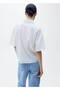 Linen blend short-sleeved shirt - 4