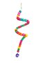 Budgie Wooden Perch and Wooden Beaded Toy Swing Set - 4