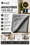 (1 Piece) Ultra Luxury Thick Textured Microfiber Floor Cloth 50:70 cm - 6