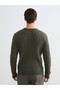 Esvab • Modern & Distinctive Hair Braided Embroidered Wool Blend Men's Knitwear Sweater - 5