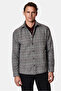 Long Sleeve Oversize Extra Comfortable Cut Woolen Plaid Lumberjack Shirt - 6
