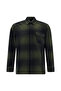 Long Sleeve Oversize Extra Comfortable Cut Cotton Plaid Lumberjack Shirt - 7