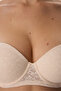 Beige Pop up Supported Lace Bra - 6