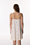 Beige Margot Patterned Nightgown - 4