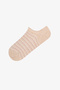 Ribbed Stripes 3-Pack Sneaker Socks - 2
