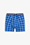 Men's Chill Grid Geometric Patterned 3-Piece Boxer - 4