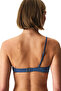 Blue Valeria One Shoulder Bikini Top - 3