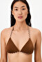 Brown Milos Triangle Fit Bikini Top