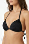 Black Mini Triangle Bikini Top - 3